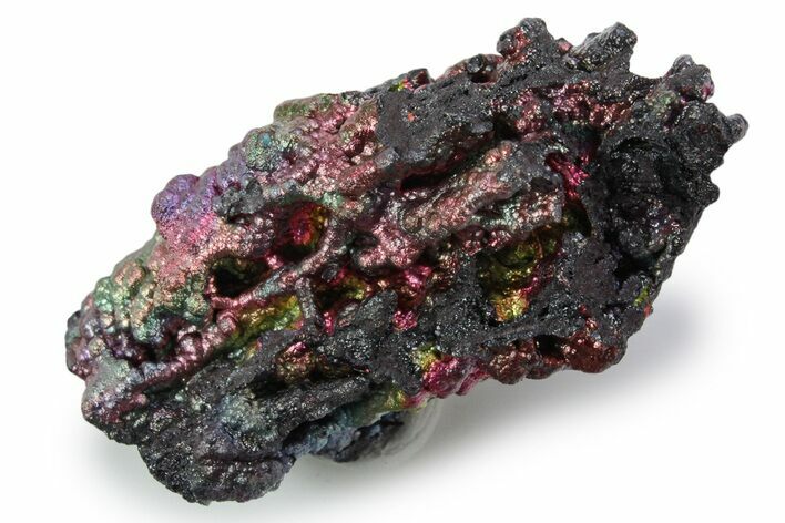 Vibrant Iridescent Goethite Stalactite Formation - Spain #354455